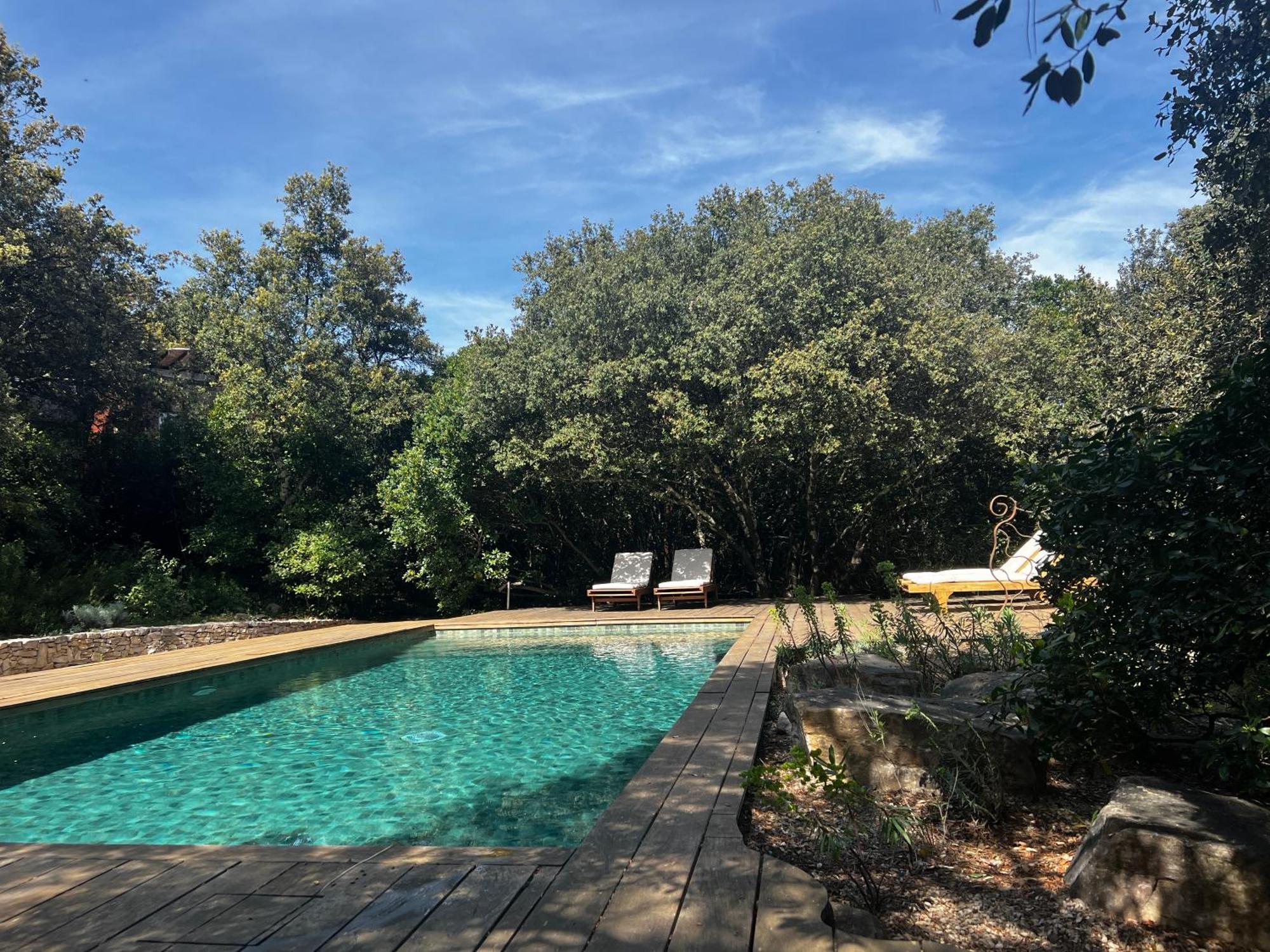 La Canopee Private Ecolodges Nimes Bagian luar foto